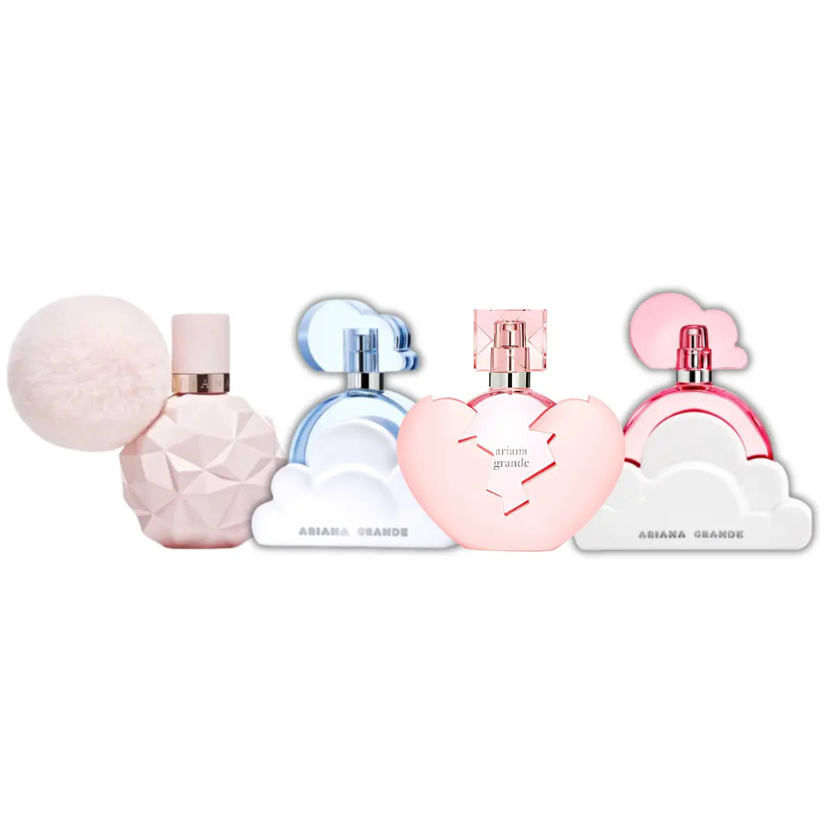 Zestaw 4 perfum | Sweet Like Candy, Cloud, Cloud Pink, Thank u Next 100ml
