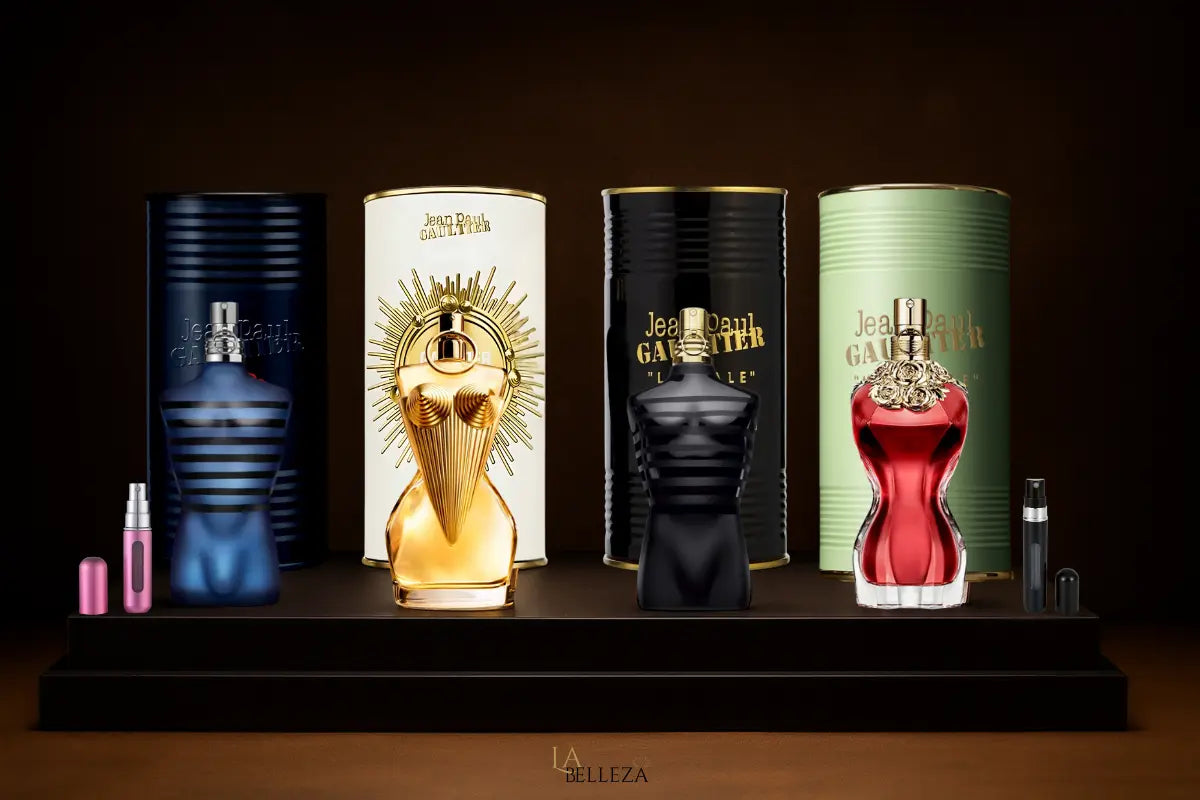 Zestaw 4 perfum | Le Male Le Parfum, Divine, Ultra Male, La Belle