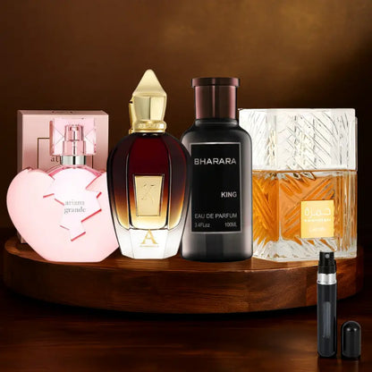 Zestaw 4 perfum | Thank u Next, King, Alexandria 2, Khamrah